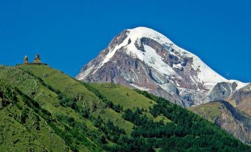 Mountain peaks of Georgia