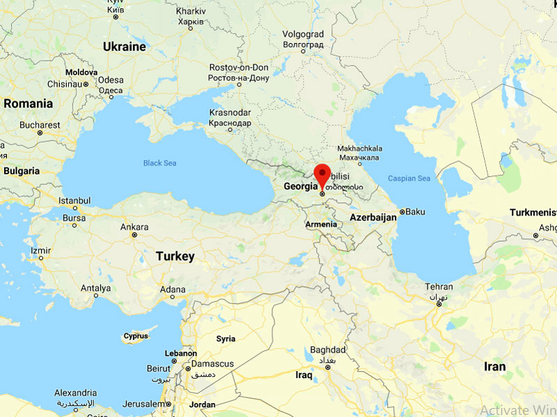 map-Kulinarische Tour durch Georgien