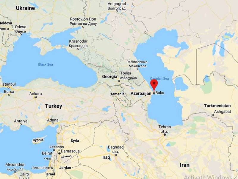 map-Cultural Tour to Azerbaijan